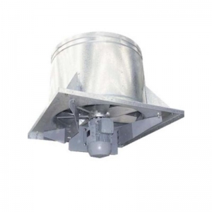 Extractor con Compuerta Transmisión Directa con Hélice de Aluminio